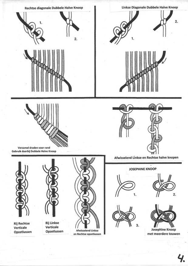 Техника макраме одна из древнейших техник плетения узлов, что только не делают с помощью простых узлов - кресла, кашпо, ковры и многое другое...-4