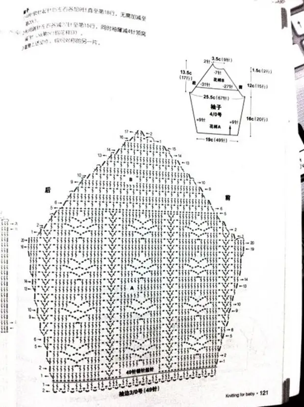 Схема детская кофточка крючком