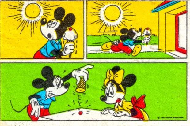 Коллекция вкладышей жевательной резинки Donald