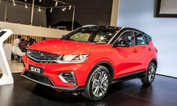Новый кроссовер Geely SX11 появится в России в 2019 году