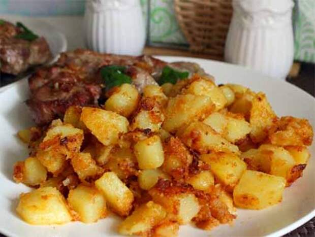 картофельный гарнир к мясу