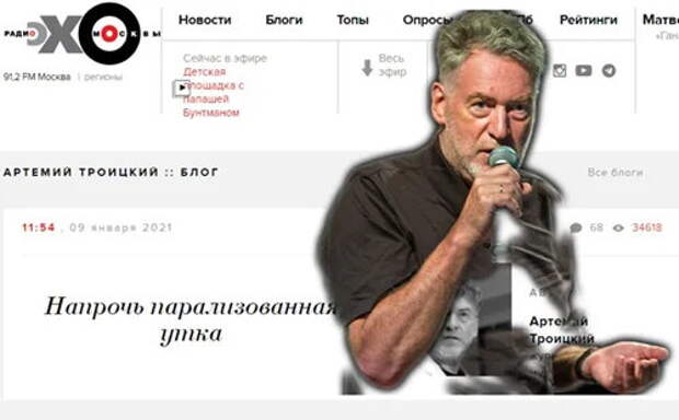 "ЧуднЫе" комментарии от российских либералов о событиях в Капитолии США