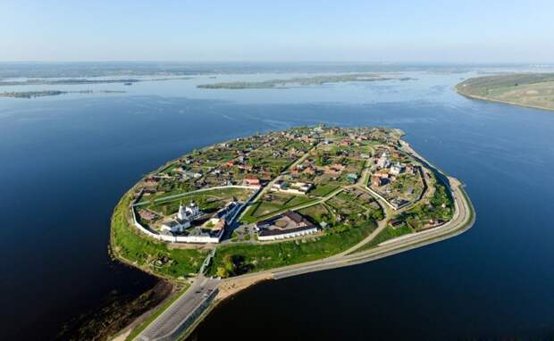 Остров Свияжск - неприступный форпост России с трагической историей