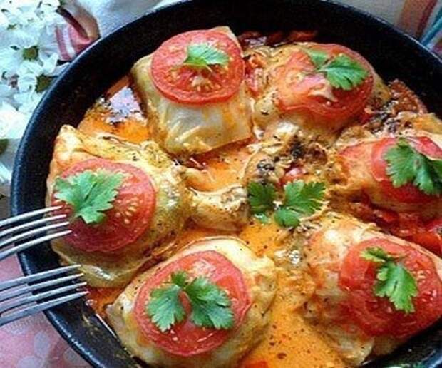Голубцы на куриных ножках. Голубцы на куриных ножках.