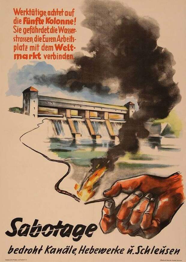 Западногерманские антисоветские плакаты