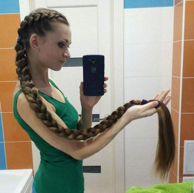 Instagram "живой Рапунцель" из Барнаула (15 фото)