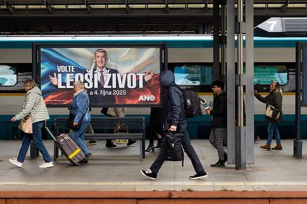 election poster of the Czech Republic