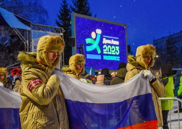 Юнармейцы Кемеровской области приняли участие в церемонии открытия и награждения спортсменов международных игр «Дети Азии»