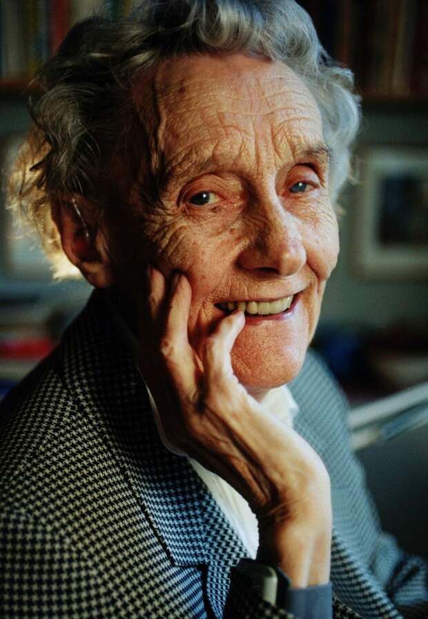 Астрид Линдгрен в 91 год (всего она прожила 94 года). 