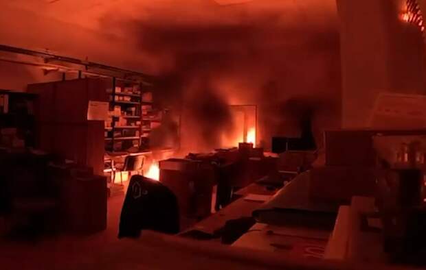 В Чехии подожгли завод израильской оружейной компании