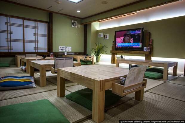 Как устроен капсульный отель и ночная баня в Японии жизнь, капсульный отель, факты, япония