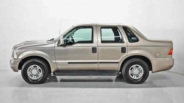 Пикап Ford F-250 Super Duty в виде странного седана из Бразилии