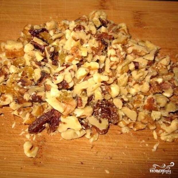 Кекс с изюмом и грецкими орехами Кекс с изюмом и грецкими орехами