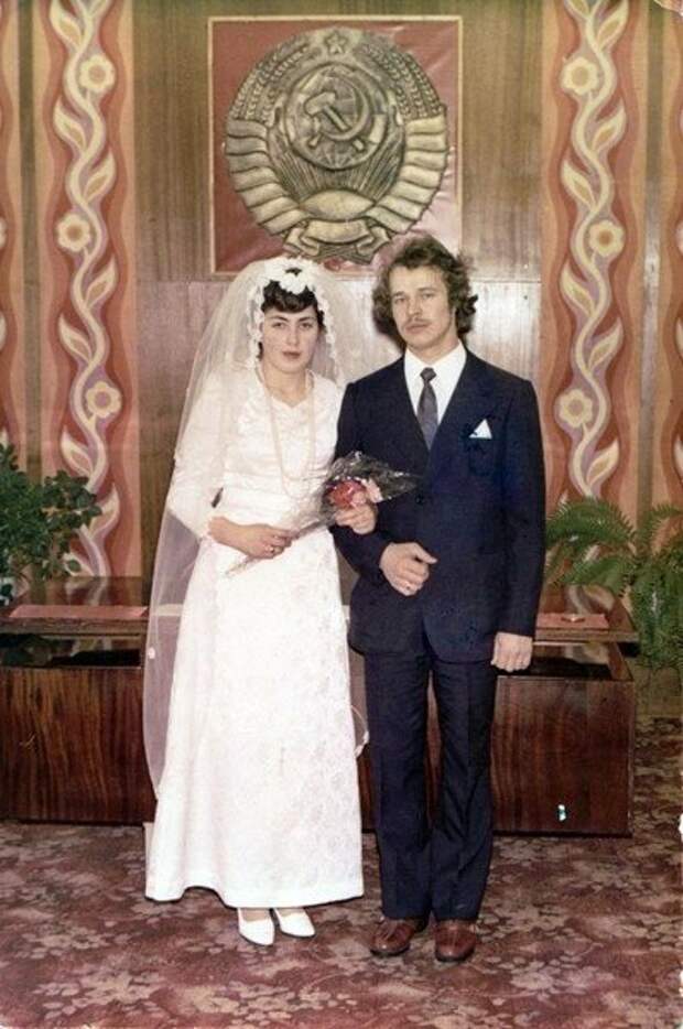 Свадебные платья в 80 годах