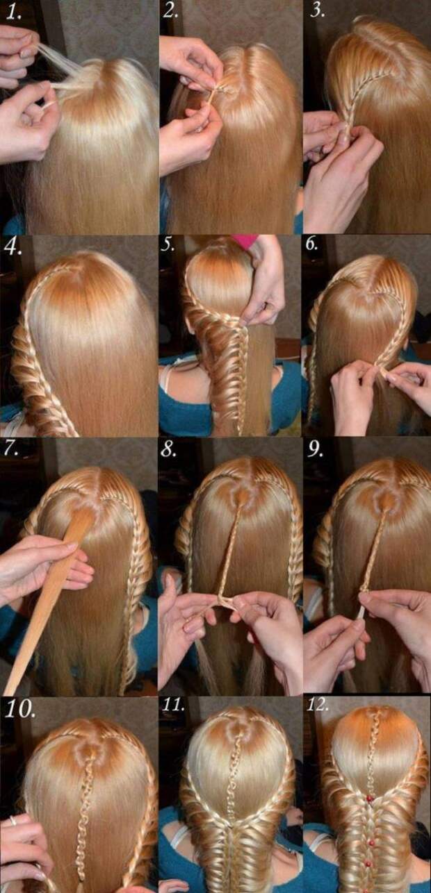 Как красиво заплести волосы в домашних условиях на длинные волосы