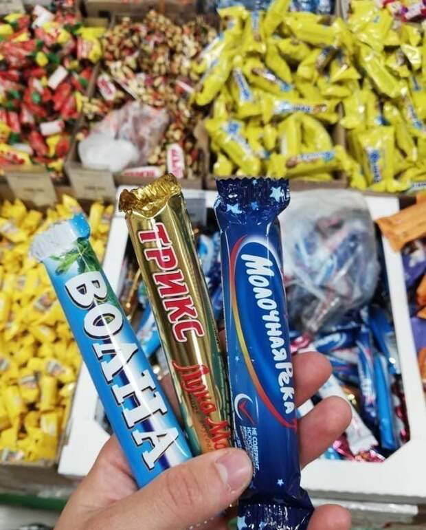 конфеты, название