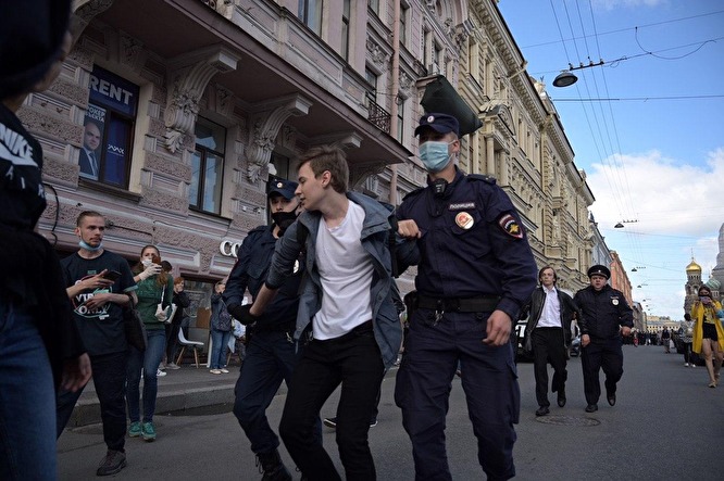 Акция в Санкт-Петербурге