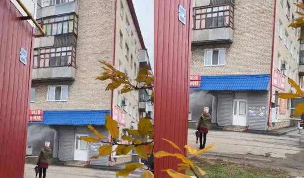 В Ишиме на улице Казанской загорелся магазин