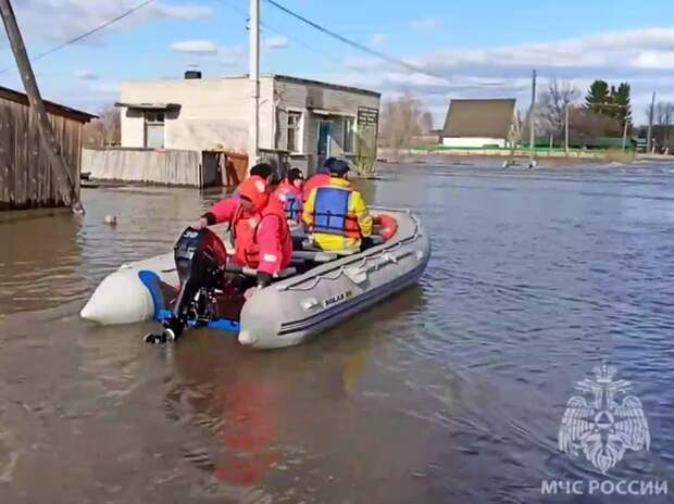 Уровень воды в Усть-Ишимском районе начал снижаться