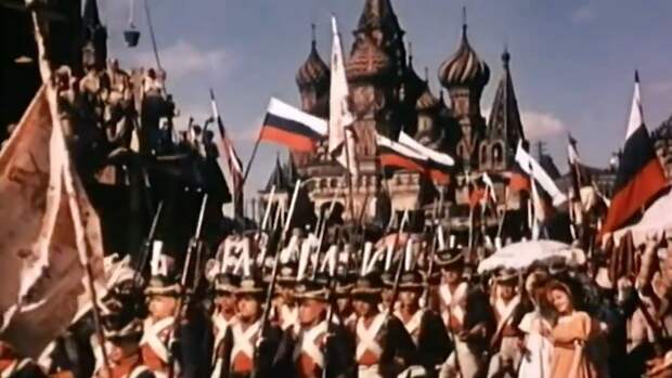 Про «власовскую тряпку» в фильме «Старинный водевиль», 1946 г. Про «власовскую тряпку» в фильме «Старинный водевиль», 1946 г.