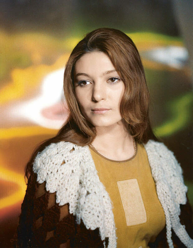 Наталья Бондарчук в 1972 году, в период съемок в фильме "Солярис".