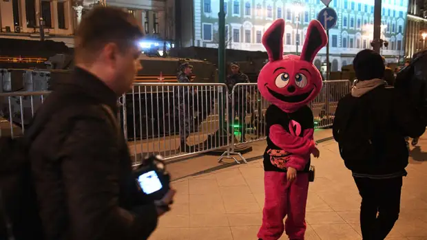 Танки в городе: первая репетиция парада Победы в Москве