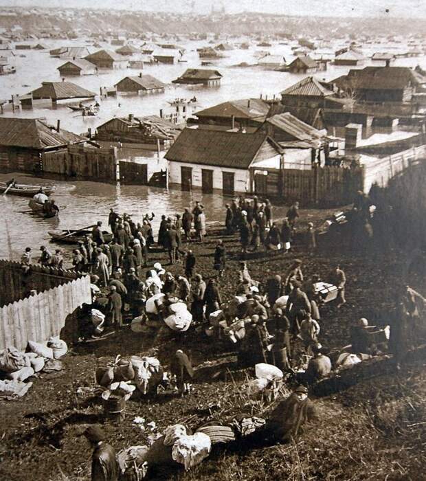 1928 Наводнение на Луговых история, ретро, фото