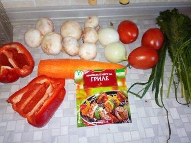 Куриные шеи с овощами моё, кулинария, курица, шеи, первый длиннопост, длиннопост