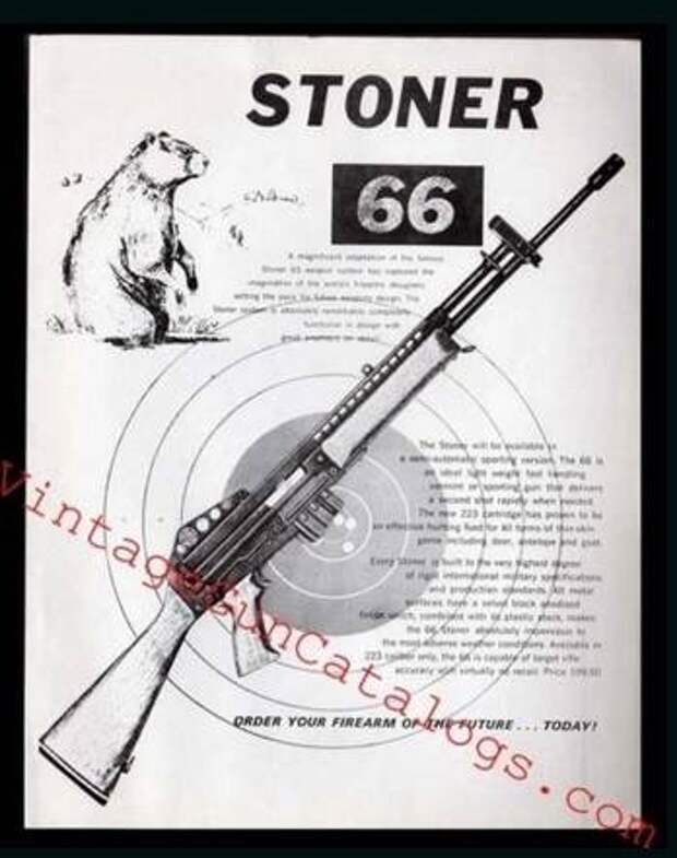 Stoner 63: карабин для выживания и винтовка Bullpup