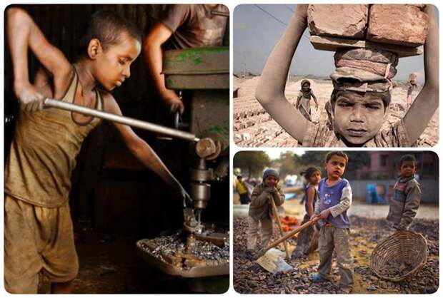 Тяжелый детский труд до сих пор востребован: 20 снимков, которые ранят в самое сердце Жуткие снимки, Трогает до слёз, дети, детский труд, рабство