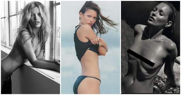 Playboy, подиум и обнаженка – самые горячие фото Кейт Мосс