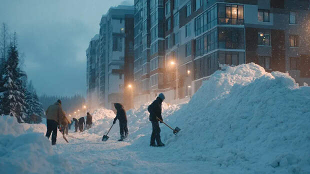 "Лопата не входит в должностные обязанности": юрист разъяснил, могут ли заставить убирать снег у офиса бесплатно