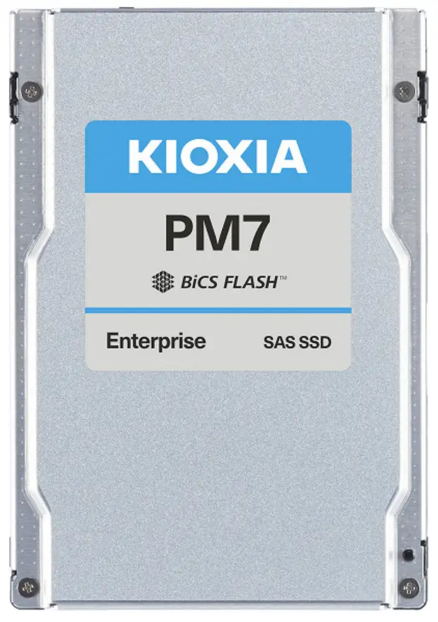 Твердотельные накопители Kioxia PM7 оснащены интерфейсом SAS 24 Гбит/с