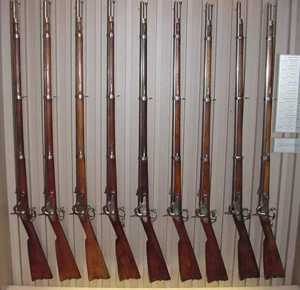 Капсульные нарезные мушкеты — основное оружие гражданской войны США, 