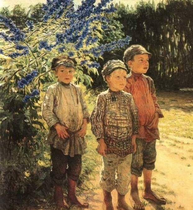 Что умел мальчик в русской деревне век назад деревня, дети, история, крестьяне