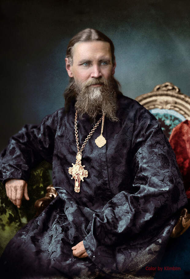 24. Святой праведный Иоанн Кронштадтский. время, россия, фотография, цвет