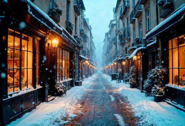 Снегопад, гололедица, заносы: астраханцам обещают настоящую зиму