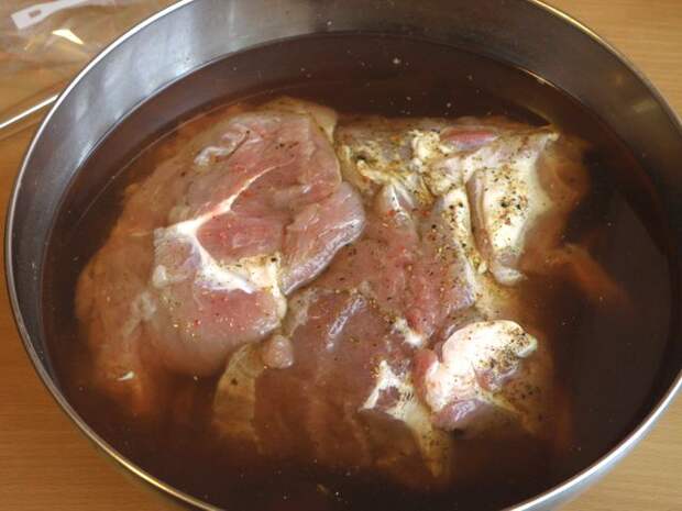 мясо существенно прибавило в весе. пошаговое фото этапа приготовления буженины