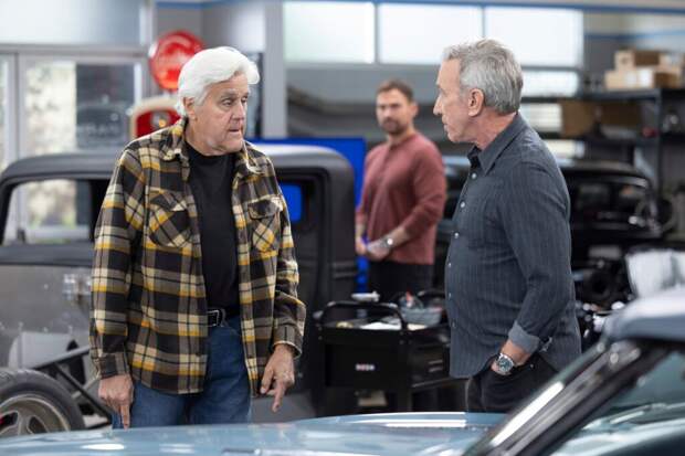 Matt meets Jay Leno on Shifting Gears Season 1 Episode 9