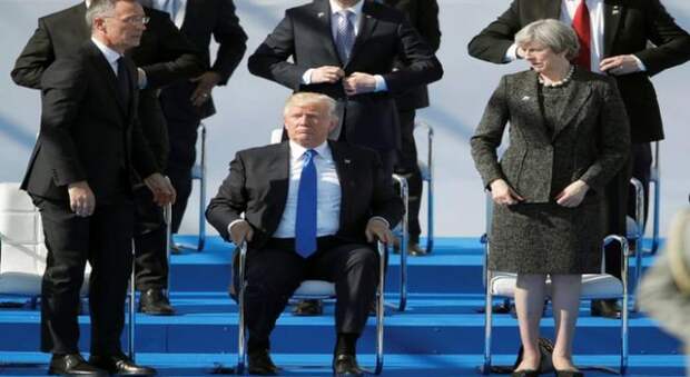Трамп на саммите НАТО в Брюсселе