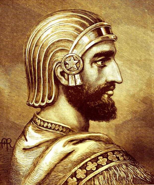 Персидский царь Кир II. Персидский царь Кир II.
