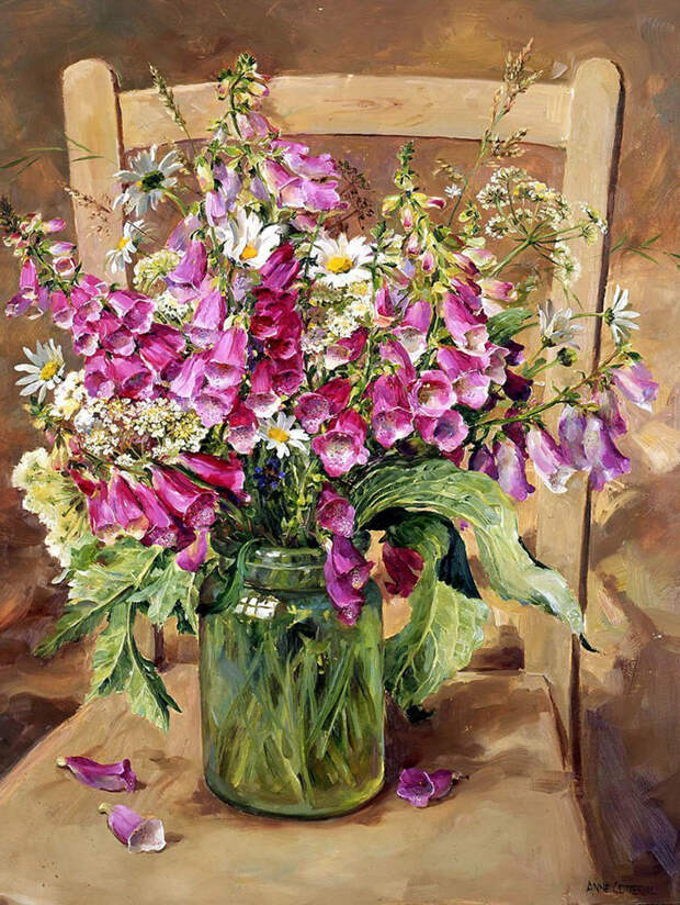 И у цветов есть душа — очаровательные натюрморты Анны Коттерилл