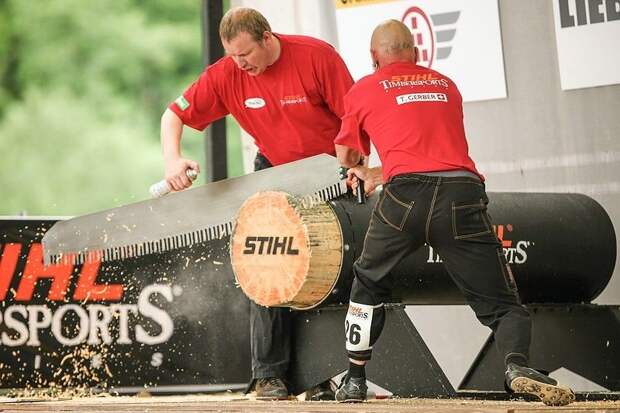 Stihl Timbersports Series - соревнования среди лесорубов Stihl Timbersports Series - соревнования среди лесорубов