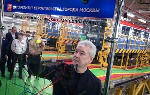 Собянин открыл в Москве новое электродепо "Лихоборы"