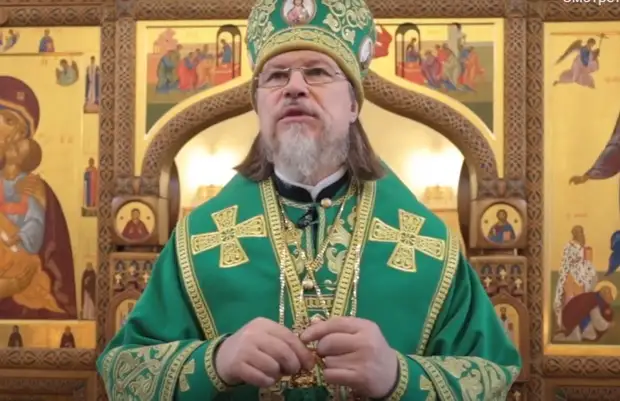 Митрополит Марк провёл службу в день праздника Входа Господня в Иерусалим