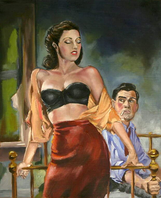 Король книжных обложек: картины James Avati Король книжных обложек: картины James Avati