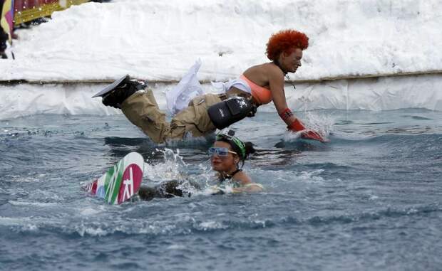 Red Bull Jump and Freeze Competition в Грузии