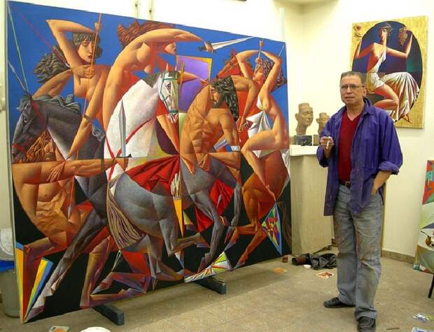 Георгий Курасов (Georgy Kurasov) - современный русский художник-кубист.