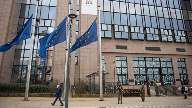 Здание Европейского парламента в Брюсселе