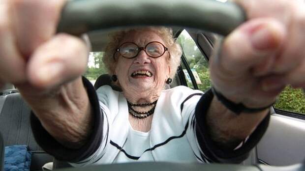 6. Осторожность пожилых водителей водители, германия, пдд, пешеходы